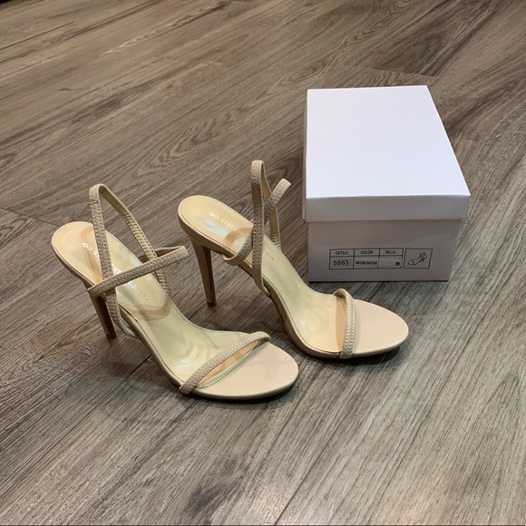 Strappy Sandal with 4” Heel NWT/B - Picture 2 of 3